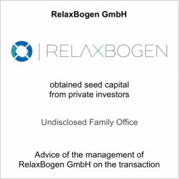 relaxbogen undisclosed family office